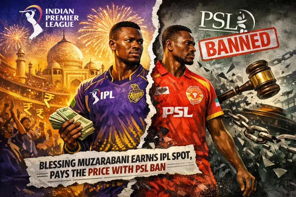 Blessing Muzarabani Earns IPL Spot, Pays the Price With PSL Ban